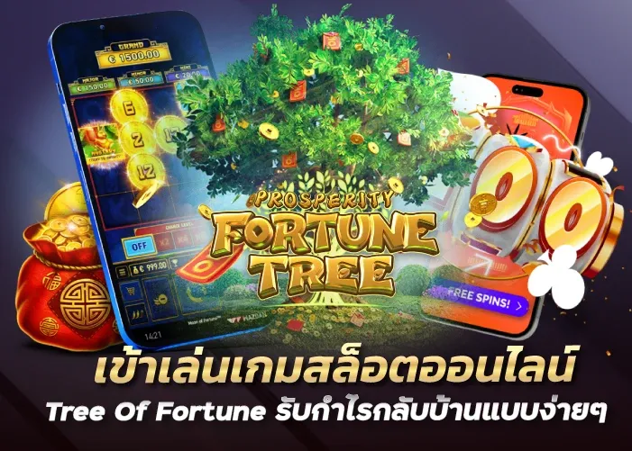 เข้าเล่นเกมสล็อตออนไลน์Tree Of Fortune รับกำไรกลับบ้านแบบง่ายๆ